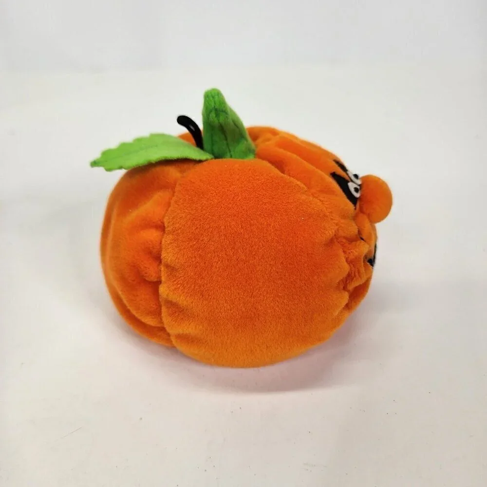 NEW Russ Berrie RB Collection For Target‎ Jack-o-Lantern Pumpkin Bean Bag Plush